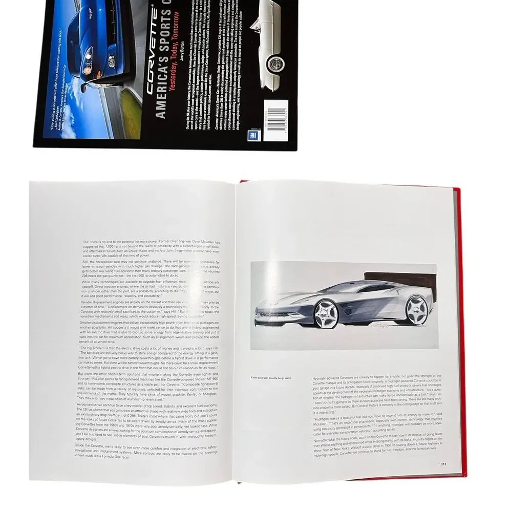 2006 Jerry Burton Corvette America’s Sports Car Hardcover GM Coffee Table Book